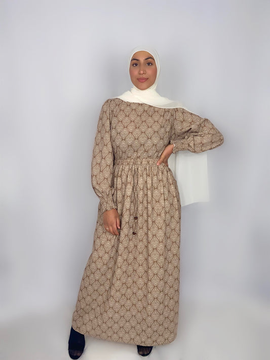 RIMA Dress Brown