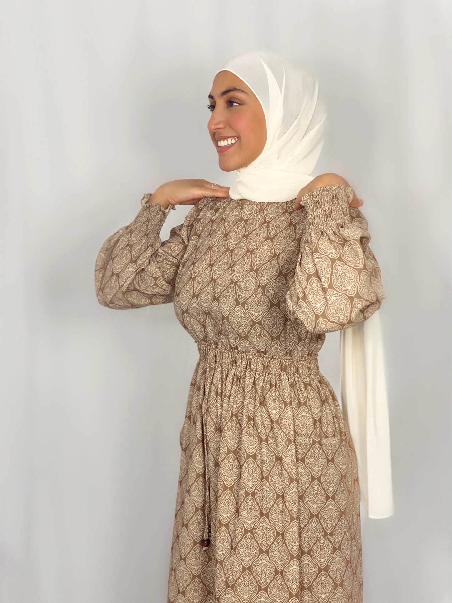 RIMA Dress Brown